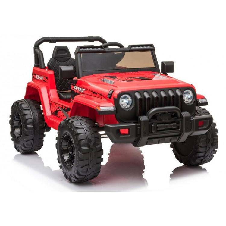 Elektrické autíčko - CH9956 - nelakované - červené